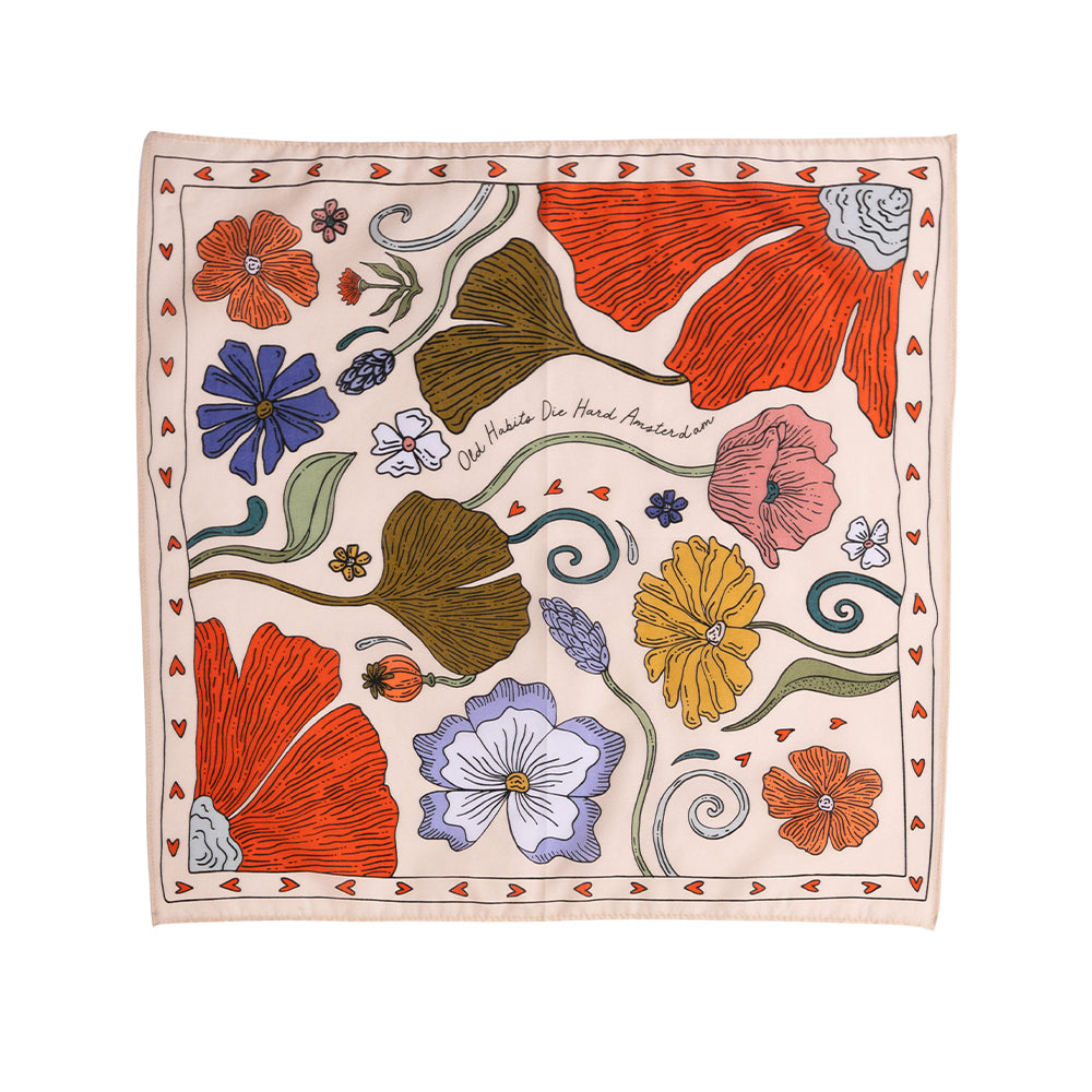 Cotton Bandana - Flower Power