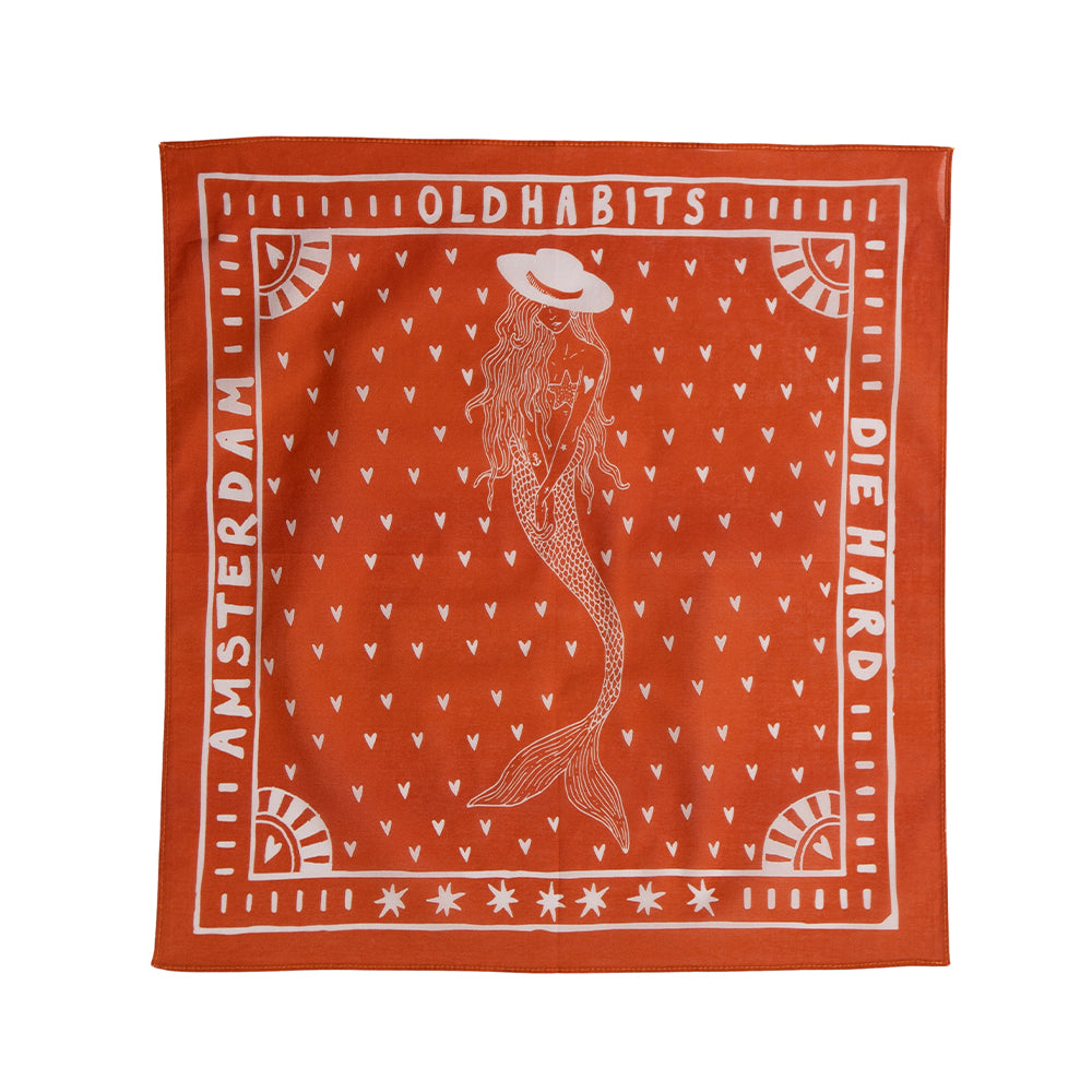Cotton Bandana - Little Mermaid