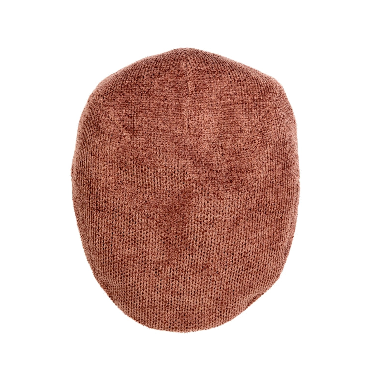 Top view of the Desert Mauve flat cap in muted mauve with a refined textured finish. A unisex flat cap by Amsterdam based hatwear brand Old Habits Die Hard.