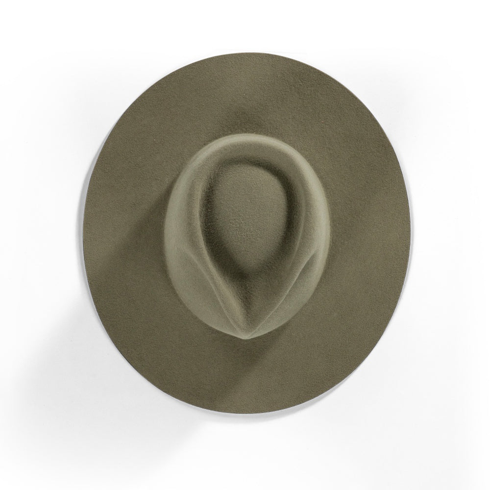 The Iconic Jungle Fever. Khaki Green hat. Green hat. Fedora hat. Green Fedora Hat. Premium quality hat. Wool Hat. Wool Fedora Hat.