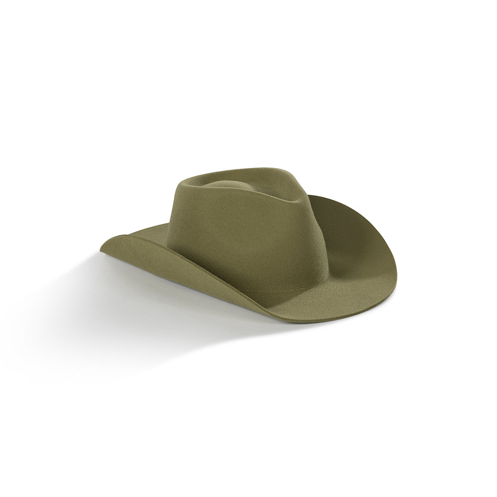 The Rodeo Jungle Fever Cowboy Hat Green cowboy hat with western vibes. Green cowboy hat. Green fedora hat.