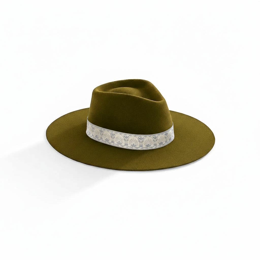 The Iconic Green Forest - Fedora Hat – Old Habits Die Hard