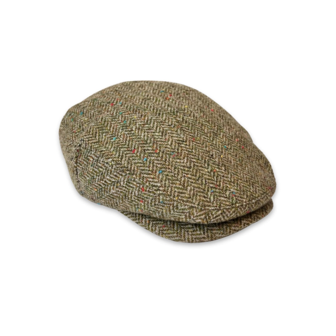Old Habits Green Highlander Tweed Flat Cap | Classic style cap – Old ...