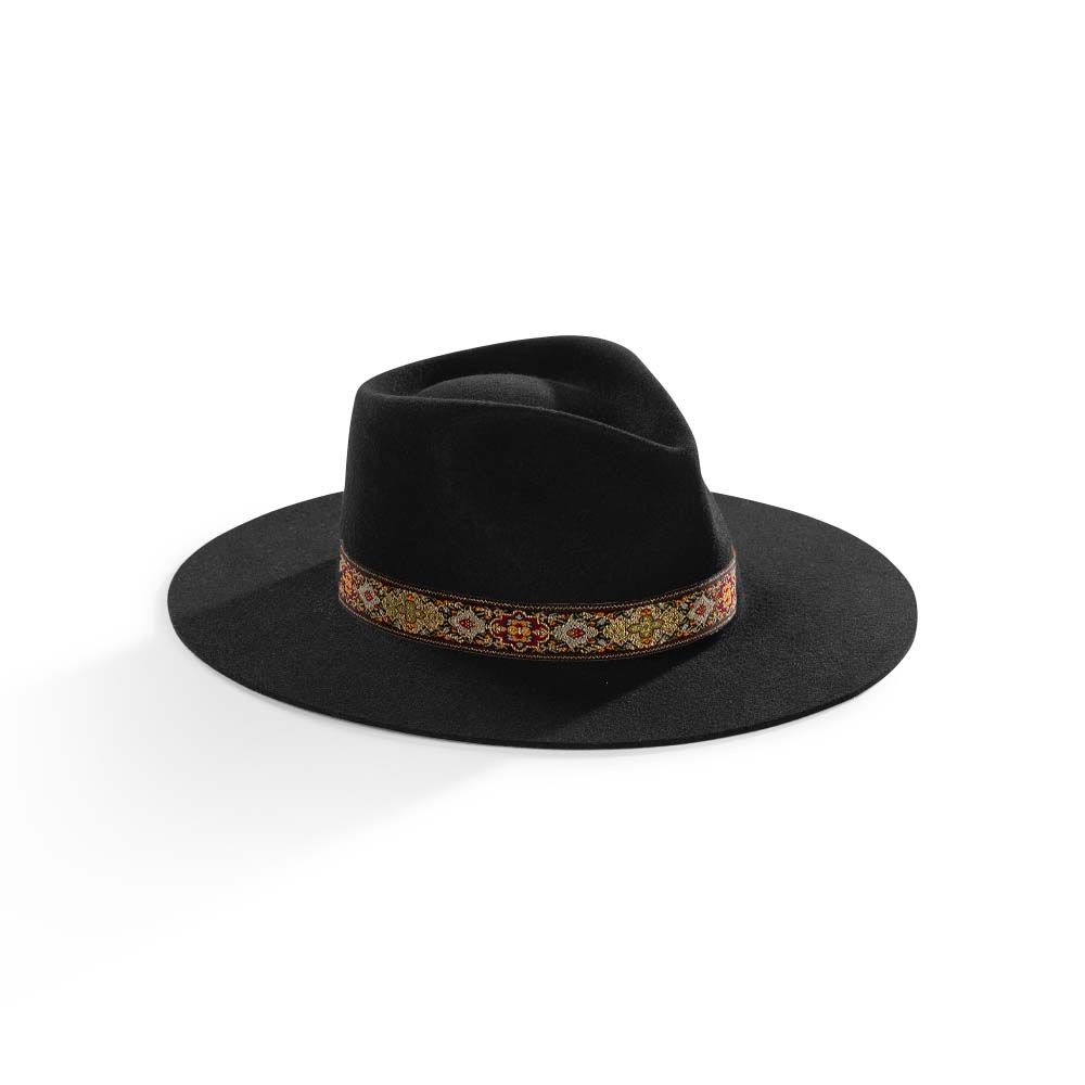 The Iconic Black Pearl - Fedora Hat – Old Habits Die Hard display picture 1